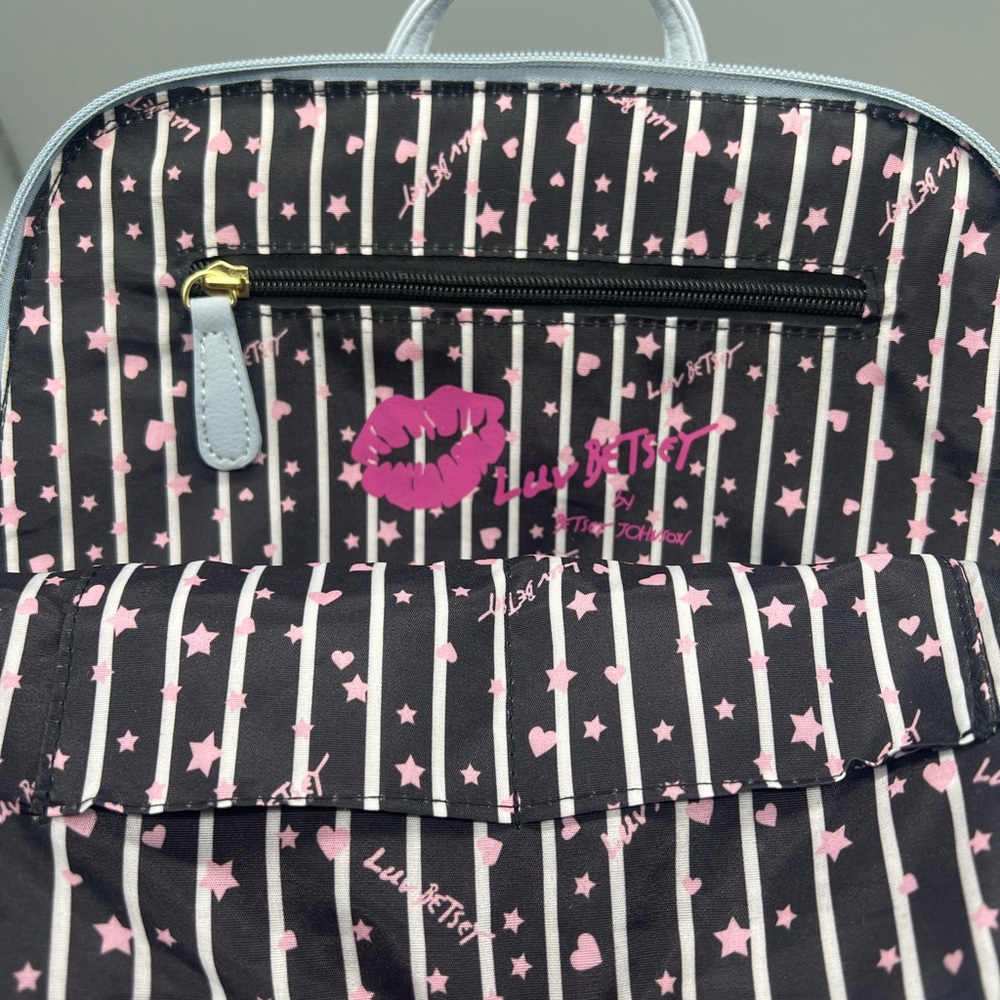 Luv Betsey by Betsey Johnson LBLILLIE backpack purse - Picture 7 of 9
